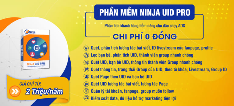 phần mềm ninja uid pro