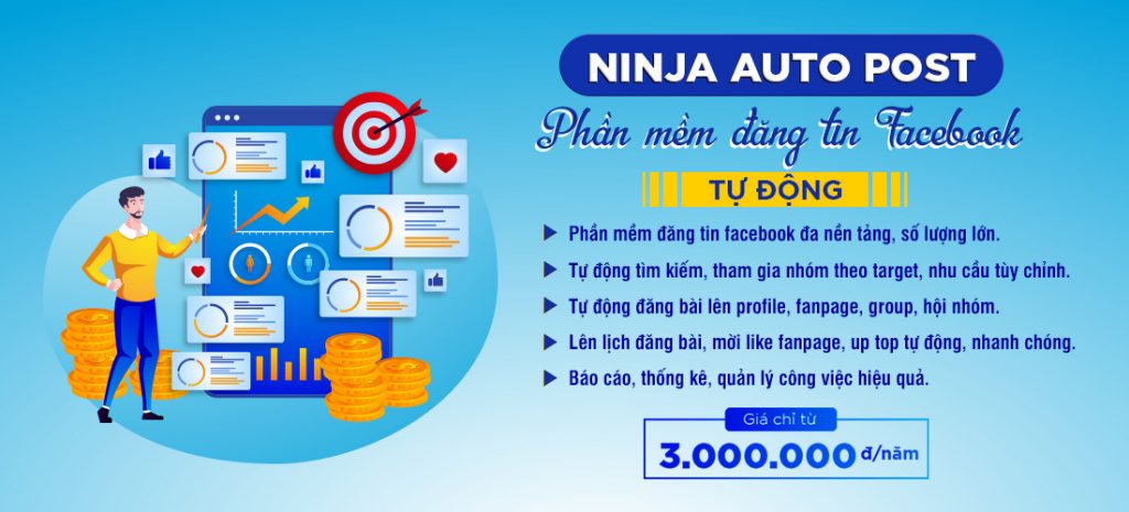 Phần mềm Ninja Autopost