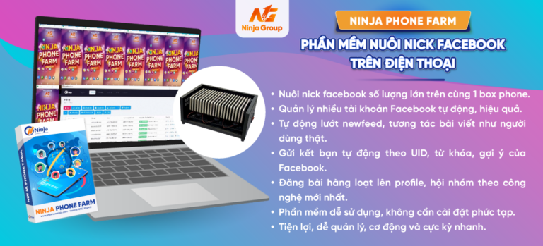 Phần mềm nuôi nick facebook trên điện thoại