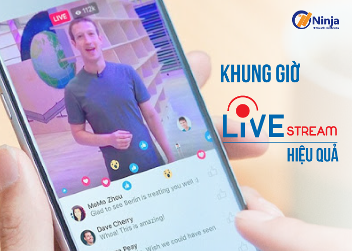 Khung giờ livestream hiệu quả nhất