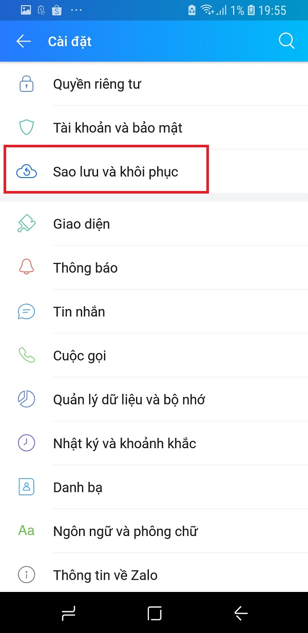 Hướng dẫn đồng bộ tin nhắn zalo trên 2 điện thoại đơn giản