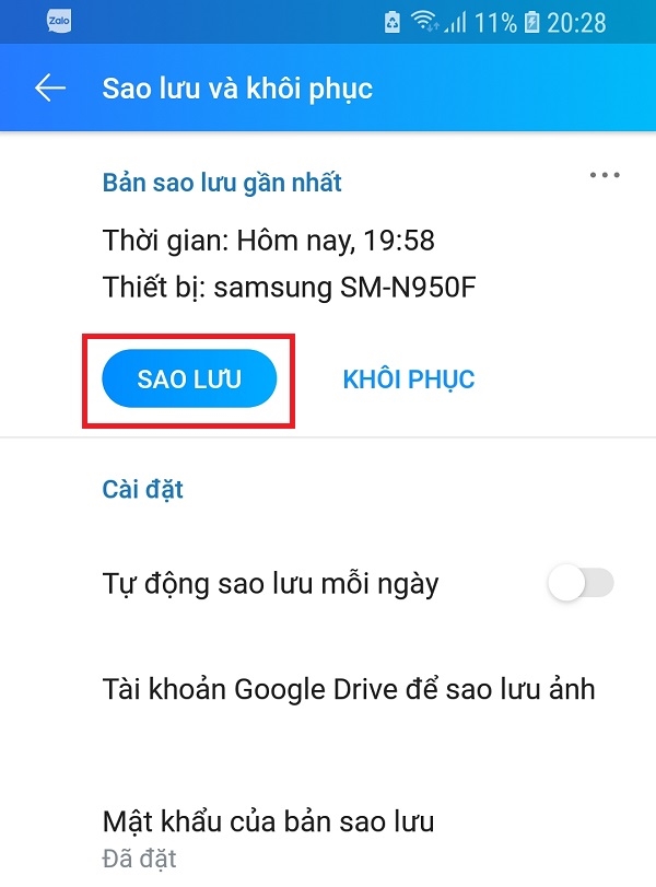 Hướng dẫn cách đồng bộ tin nhắn zalo trên 2 điện thoại đơn giản, hiệu quả