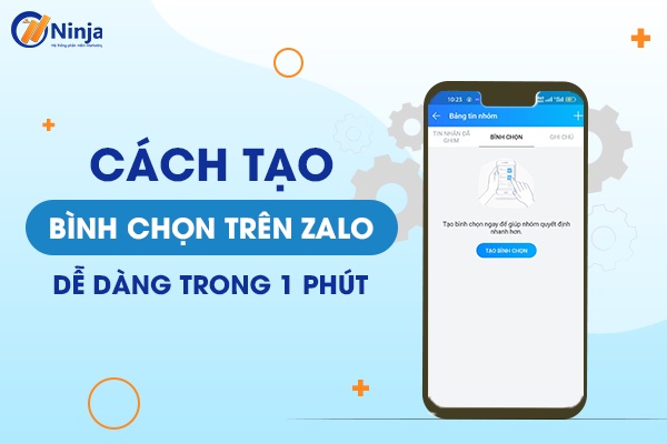 cách tạo bình chọn trên zalo