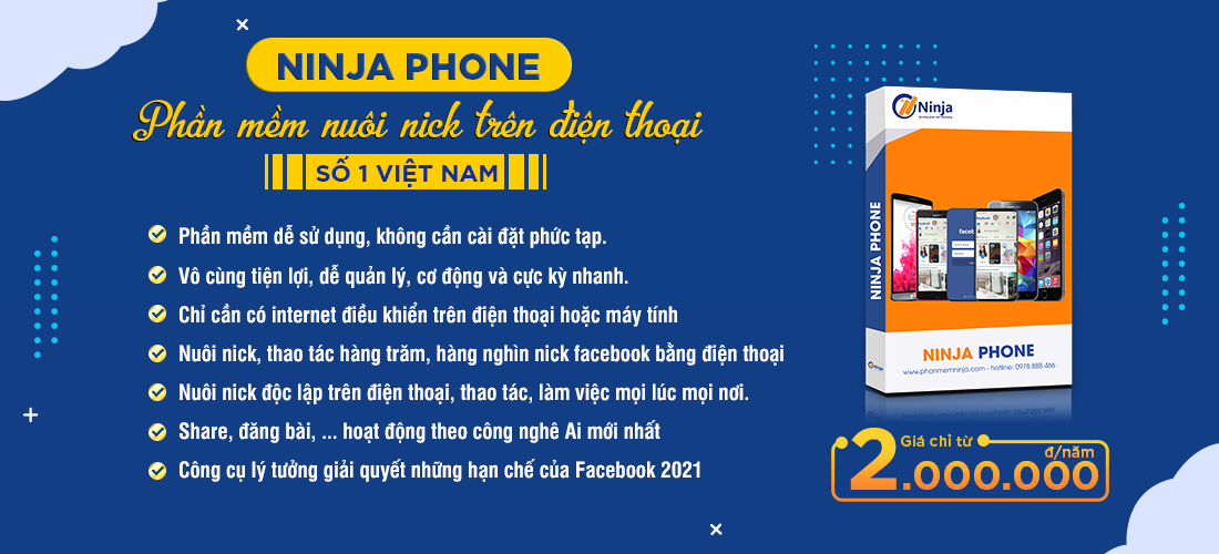 Phần mềm nuôi nick facebook trên điện thoại