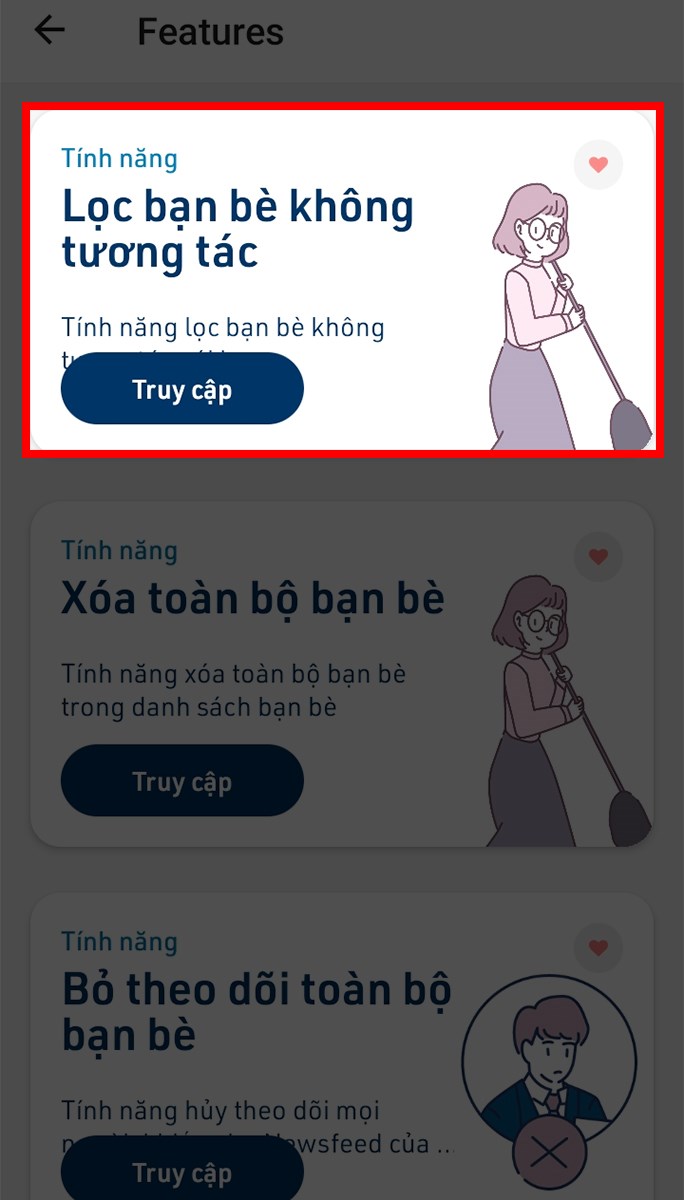 Click truy cập