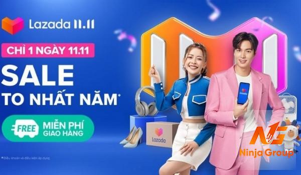 Lazada áp dụng chương trình khuyến mãi có thời hạn chỉ trong một ngày 