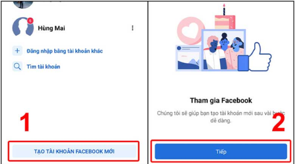 cách lập nhiều nick facebook trên điện thoại