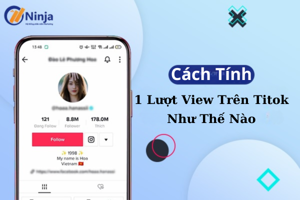 Cách tính 1 lượt view trên tiktok