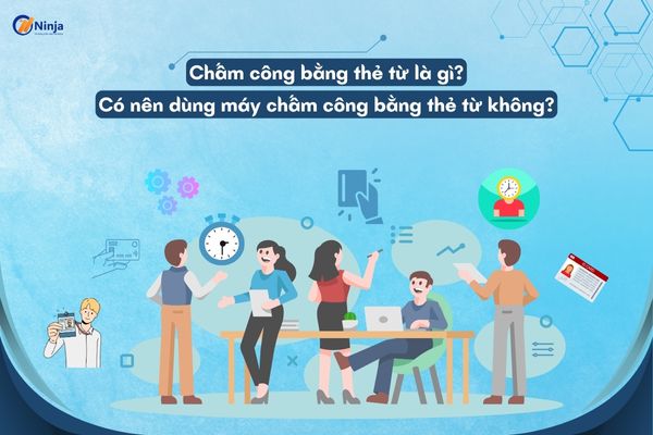 chấm công bằng thẻ từ