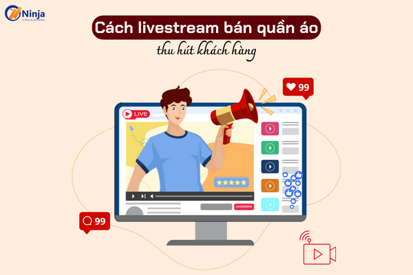 cách livestream bán quần áo