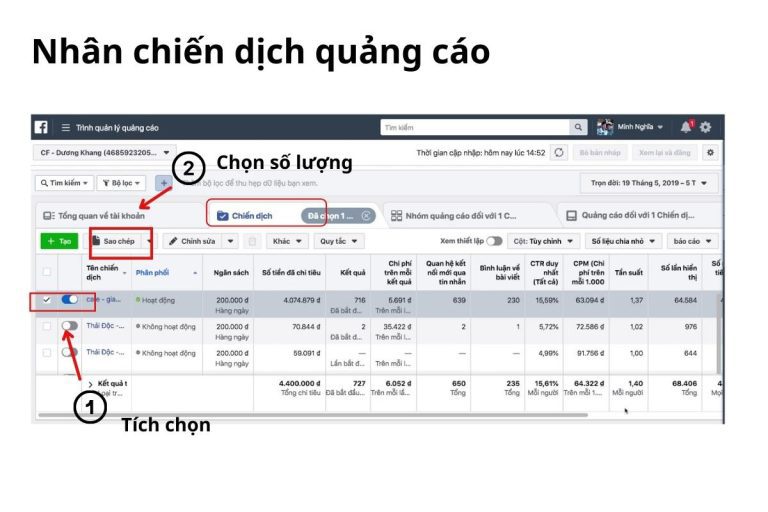 Nhân chiến dịch quảng cáo tăng ngân sách