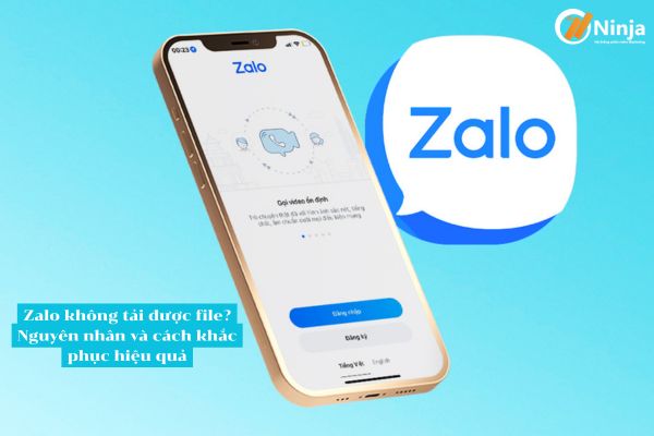 Zalo không tải được file