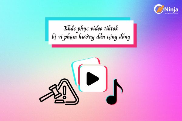 video tiktok bị vi phạm hướng dẫn cộng đồng